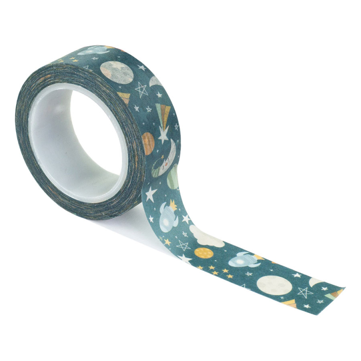 Ruban adhésif Washi Tape Our Baby Boy - Night Sky - Echo Park - Rougier et Plé