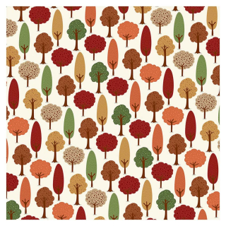 Papier imprimé 30,5 x 30,5 cm I love Fall - Autumn Woods - Echo Park - Rougier et Plé