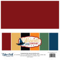 Set de papiers imprimés 30,5 x 30,5 cm Wizards and Company - Solids Kit 6 pcs - Echo Park - Rougier et Plé