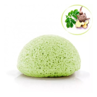 Eponge konjac verte - BeautyMix - Rougier et Plé