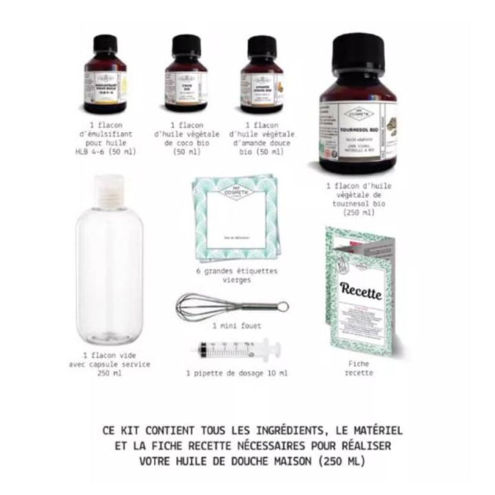 Coffret DIY : huile de douche ultra-nourrissante - BeautyMix - Rougier et Plé