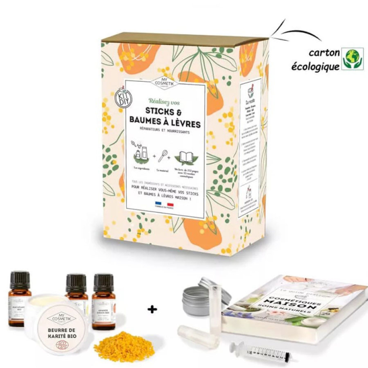 Coffret DIY : sticks & baumes à lèvres maison - BeautyMix - Rougier et Plé