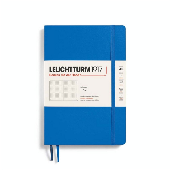 Carnet de notes Souple A5 14,5 x 21 cm Couleurs 2024 Pointillé - Leuchtturm1917 - Rougier et Plé