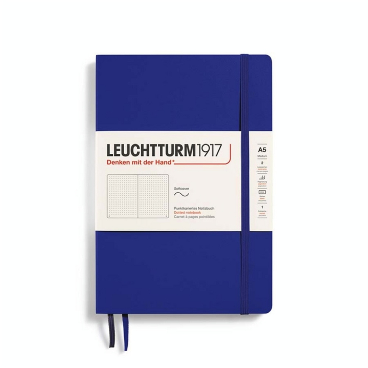 Carnet de notes Souple A5 14,5 x 21 cm Couleurs 2024 Pointillé - Leuchtturm1917 - Rougier et Plé