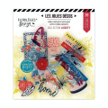 Embellissement en acrylique Liberty 20 pcs - Florilèges Design - Rougier et Plé