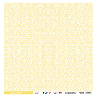 Papier imprimé 30,5 x 30,5 cm 250 g/m² Liberty - N°6 - Florilèges Design - Rougier et Plé