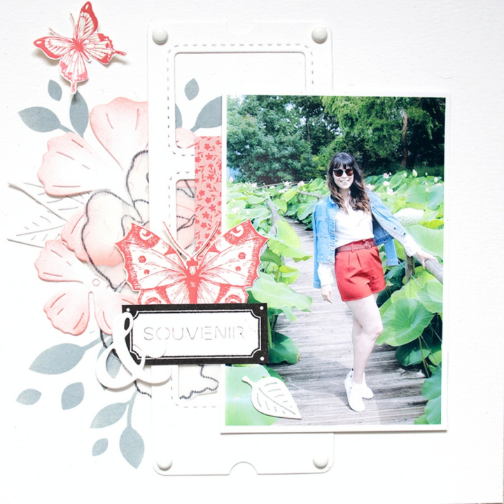 Papier imprimé 30,5 x 30,5 cm 250 g/m² Liberty - N°6 - Florilèges Design - Rougier et Plé
