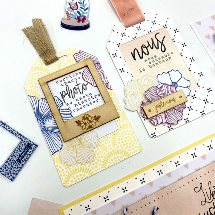 Papier imprimé 30,5 x 30,5 cm 250 g/m² Liberty - N°6 - Florilèges Design - Rougier et Plé