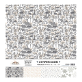 Kit papiers calques 30,5 x 30,5 cm 112 g/m² Enchantement 4 pcs - Florilèges Design - Rougier et Plé