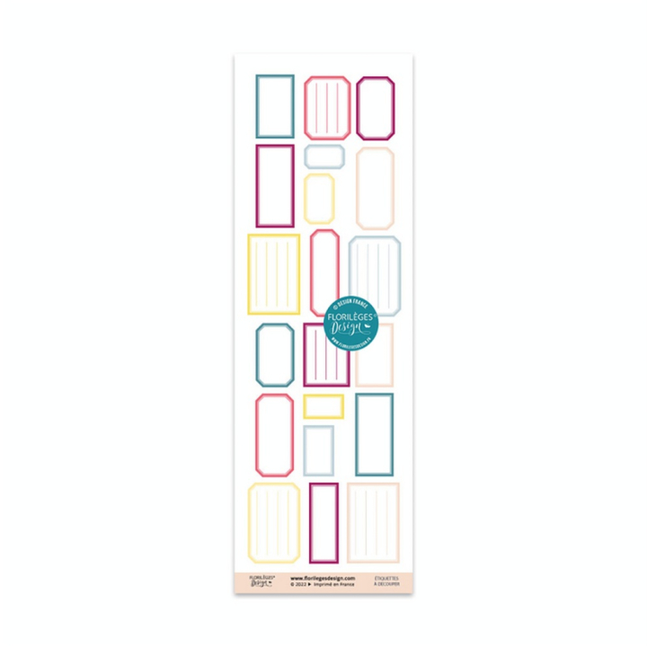 Kit de papiers imprimés unis 30,5 x 30,5 cm 250 g/m² Liberty 6 pcs - Florilèges Design - Rougier et Plé