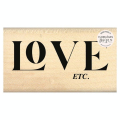 Tampon en bois LOVE ETC. - Florilèges Design - Rougier et Plé