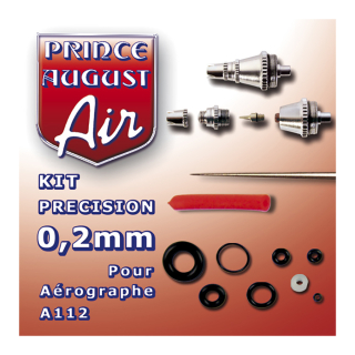 Kit de précision 0,2 mm pour Aérographe A112 - Prince August - Rougier et Plé