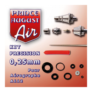 Kit de précision 0,25 mm pour Aérographe A112 - Prince August - Rougier et Plé
