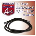 Tuyau d'air renforcé 1/8'-1/8' 1,8 m - Prince August - Rougier et Plé