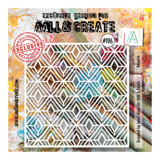 Pochoir N°196 Adinkra - AALL & CREATE - Rougier et Plé