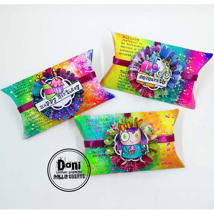 Tampons transparents N°967 Time to Party - AALL & CREATE - Rougier et Plé