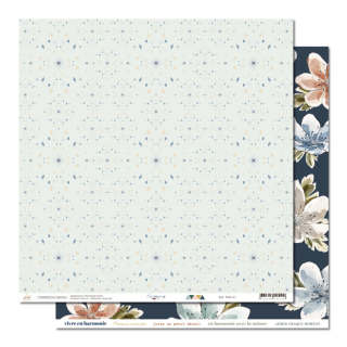 Papier imprimé 30,5 x 30,5 cm Harmony N°1 - Papernova Design - Rougier et Plé