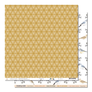 Papier imprimé 30,5 x 30,5 cm Harmony N°3 - Papernova Design - Rougier et Plé