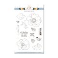 Tampons transparents Harmony - Anemones - Papernova Design - Rougier et Plé
