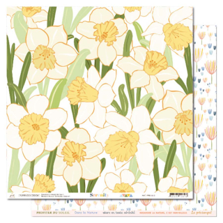 Papier imprimé 30,5 x 30,5 cm Serenity N°3 - Papernova Design - Rougier et Plé