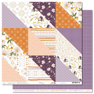 Papier imprimé 30,5 x 30,5 cm Whisper N°2 - Papernova Design - Rougier et Plé