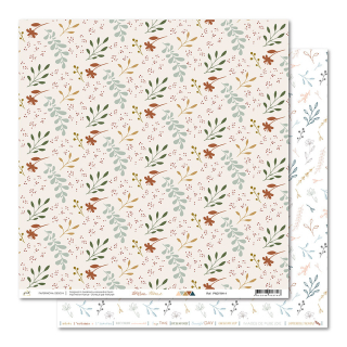 Papier imprimé 30,5 x 30,5 cm Warm Home N°4 - Papernova Design - Rougier et Plé