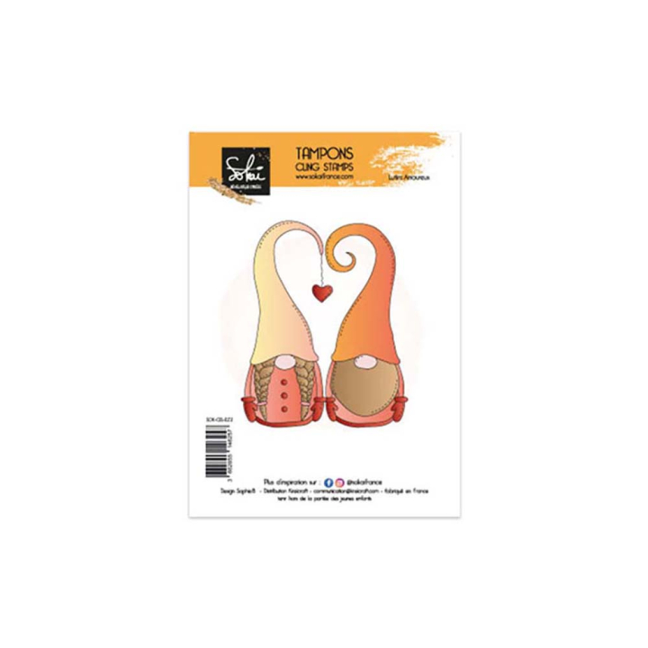 Tampons Cling So'Celebrate - Lutins amoureux - Sokaï - Rougier et Plé