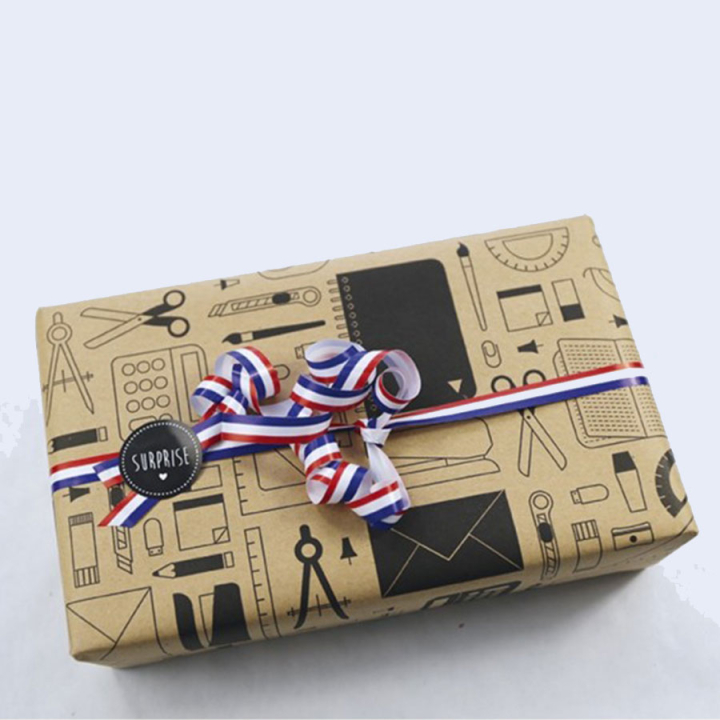 Rouleau de papier cadeau Kraft 50 x 0,70 m - Clairefontaine - Rougier et Plé