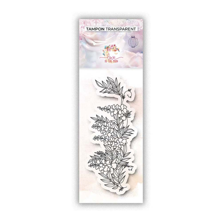 Tampon transparent Glycine - Love in the moon - Rougier et Plé