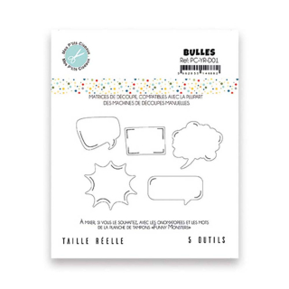 Matrices de découpe Dies Bulles - Mes ptits ciseaux - Rougier et Plé