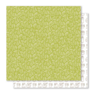 Papier imprimé 30,5 x 30,5 cm Automne Gourmand N°2 - Mes ptits ciseaux - Rougier et Plé