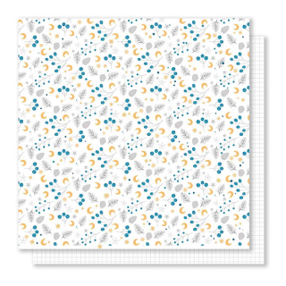 Papier imprimé 30,5 x 30,5 cm Believe in magic N°1 - Mes ptits ciseaux - Rougier et Plé