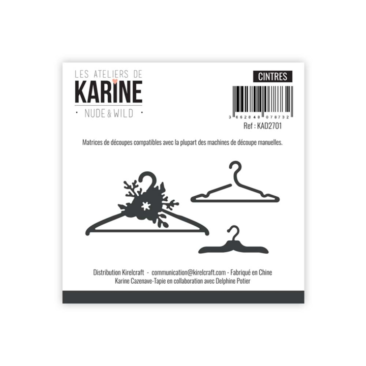 Matrices de découpe Dies Trio de cintres - Les Ateliers de Karine - Rougier et Plé