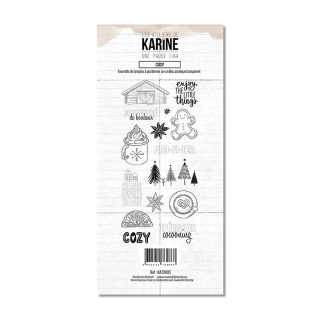 Tampons transparents Cosy - Les Ateliers de Karine - Rougier et Plé