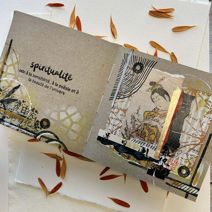 Set de papeterie créative 21 x 29,7 cm Soleil levant - Les Junks 20 pcs - Chou & Flowers - Rougier et Plé