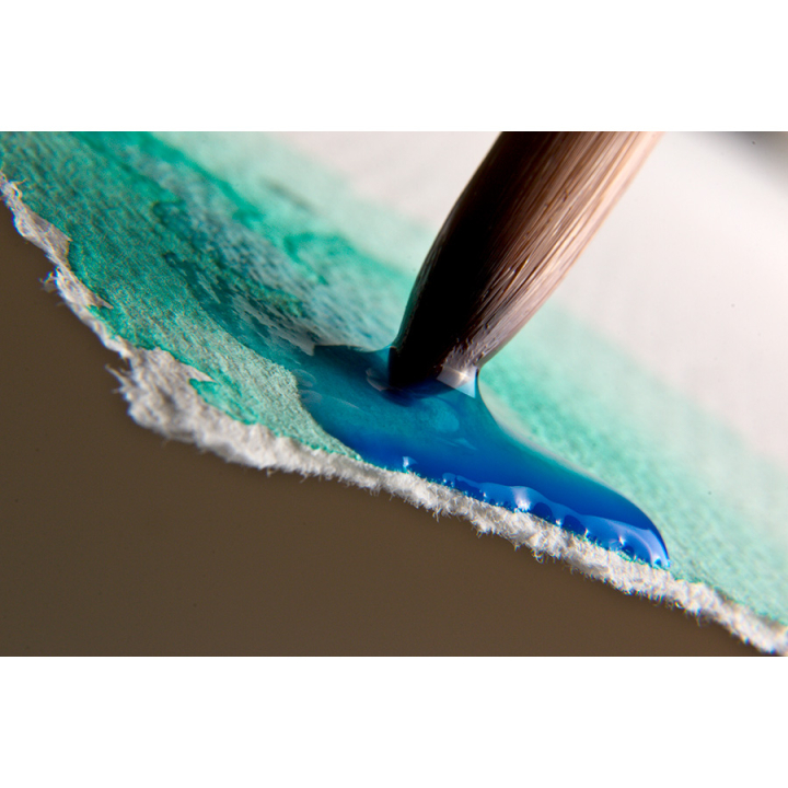 Bloc de papier 300 g/m² Grain torchon Artistico Blanc - Fabriano - Rougier et Plé