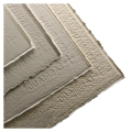 Feuille de papier aquarelle 300 g/m² Grain fin Artistico Blanc Bords frangés - Fabriano - Rougier et Plé