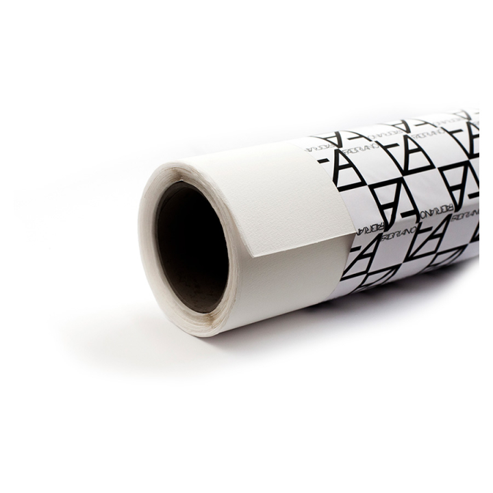 Rouleau de papier aquarelle 1,4 x 10 m 300 g/m² Grain torchon Artistico Blanc - Fabriano - Rougier et Plé