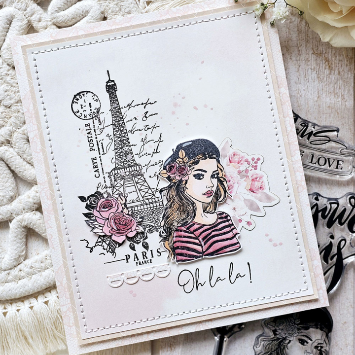 La vie en rose Die cuts - Florilèges Design - Rougier et Plé