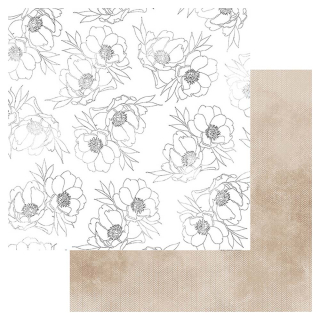 Papier imprimé 30,5 x 30,5 cm Portobello N°6 - HA PI Little Fox - Rougier et Plé
