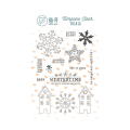 Tampons transparents Wintertime 14 pcs - HA PI Little Fox - Rougier et Plé
