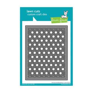 Matrice de découpe Die Honeycomb Backdrop - Lawn Fawn - Rougier et Plé