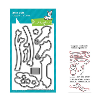 Matrices de découpe Dies Batty for You ! 11 pcs - Lawn Fawn - Rougier et Plé