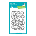 Matrices de découpe Dies Coaster Elephant Parade 18 pcs - Lawn Fawn - Rougier et Plé
