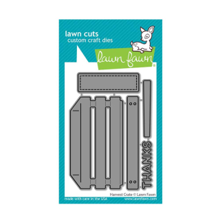 Matrices de découpe Dies Harvest Crate 5 pcs - Lawn Fawn - Rougier et Plé