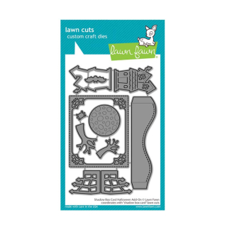 Matrices de découpe Dies Shadow Box Halloween Add-On 10 pcs - Lawn Fawn - Rougier et Plé