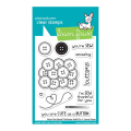 Tampons transparents How You Bean ? Boutons Add-On 11 pcs - Lawn Fawn - Rougier et Plé