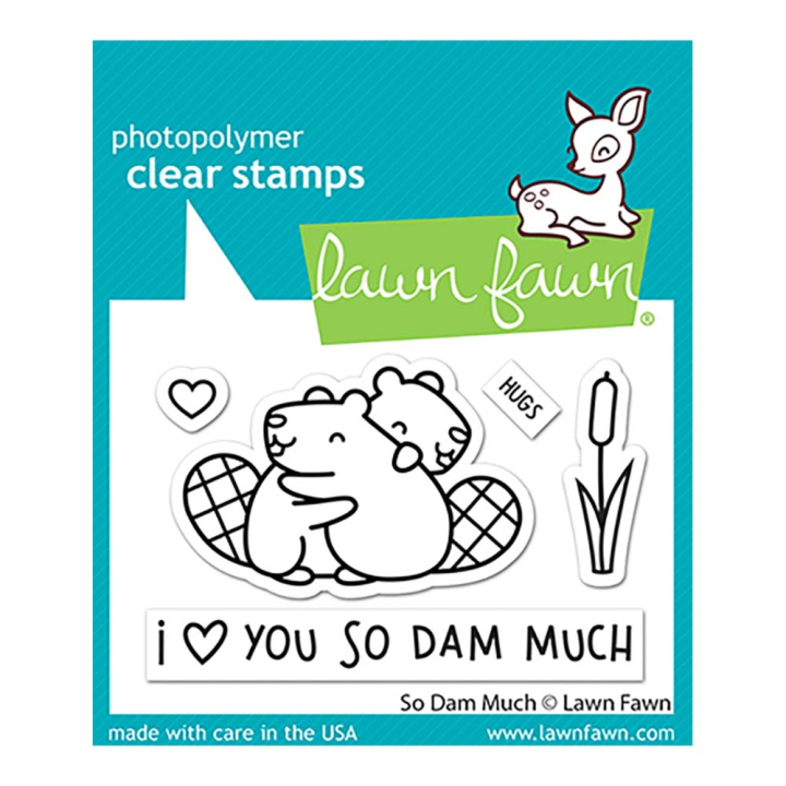 Tampons transparents So Much 5 pcs - Lawn Fawn - Rougier et Plé