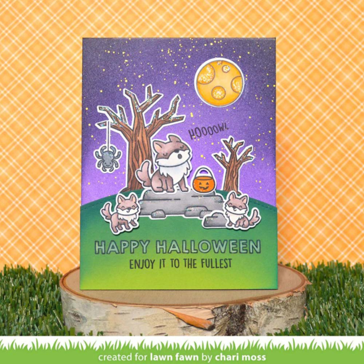 Tampons transparents Wild wolves 28 pcs - Lawn Fawn - Rougier et Plé