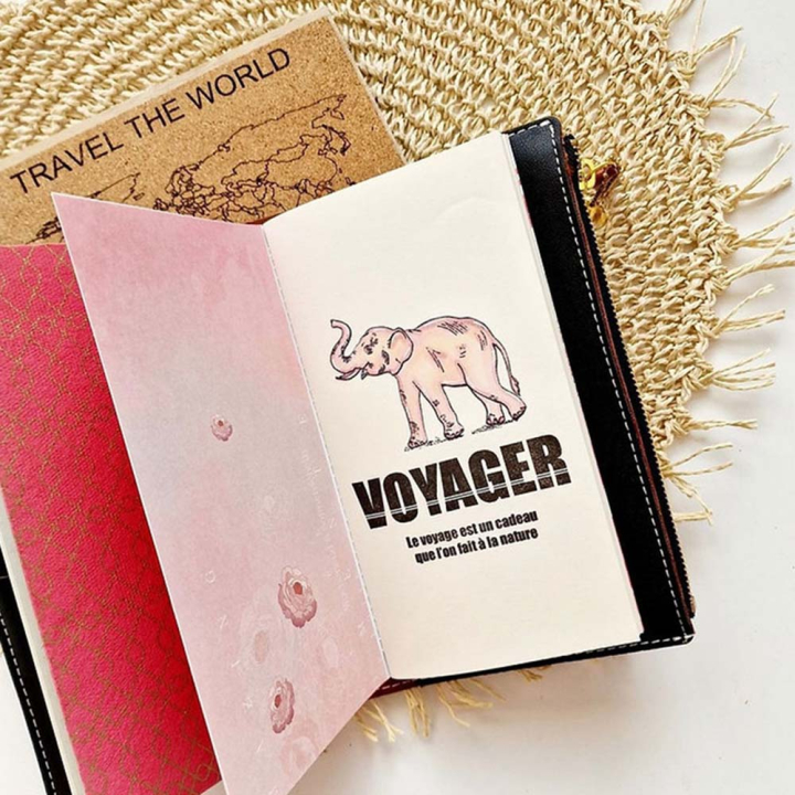 Tampons transparents Carpe Diem - Voyager 8 pcs - Lorelai Design - Rougier et Plé